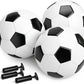 Soccer Ball Size 2 Size 3 Size 4 Size 5 with Pump - Single, 2 or 3 Pack - Official Size & Weight - Classic Indoor Outdoor Soccer Long-Lasting - Ideal Gift for Toddler Kids Boys Girls Youth Adult