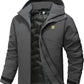 Men's Warm Winter Coats Waterproof Ski Jacket Windproof Snow Coat Mountain Windbreaker Hooded Raincoat