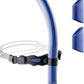CAPAS Training Swim Snorkel for Lap Swimming, Swivel Headband Ultimate Fit Center-Mount Swimmers Snorkel with Liquid Silicone Mouthpiece Adjustable Strap, Designed for Adult Men Women