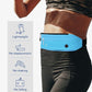 WATERFLY Running Belt Fanny Pack: Runner Marathon Jogging Waist Pack Sport Workout Exercise Fitness Phone Holder Belt for Men Women Jogger Slim Waistband