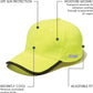 BUILTCOOL Adult Cooling Baseball Hat ??Men & Women Moisture Wicking, Mesh Back, Lightweight, Performance Ball Cap