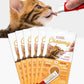 Catit Creamy Lickable Cat Treat, Healthy Cat Treat, Salmon, 30 Pack