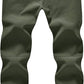 YSENTO Men's Fleece Lined Ski Snow Pants Winter Waterproof Softshell Insulated Hiking Cargo Pants