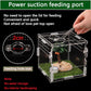 Reptile Terrarium,Tarantula Enclosure,Jumping Spider Enclosure for Tarantula Scorpion Sling Isopods Snail Reptile Invertebrates Accessories（4" X4 X4 ）