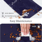 Pet Feeding Mat-Absorbent Dog Mat for Food and Water Bowl-No Stains Quick Dry Water Dispenser Mat-Dog Accessories Pet Supplies-Bowl for Messy Drinkers（Navy,17"x28"