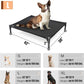 Elevated Dog Bed for Large Dogs - Heavy Duty, Recyclable Mesh, Fits Up to 150 LBs - Indoor & Outdoor, Green