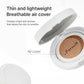 Parnell Cicamanu Serum Cushion - Moisturizing Foundation for Soothing, Coverage, Glass Skin and Lightweight for Sensitive and Dry Skin Pearl Skin (0.52 Fl Oz) (40N)