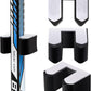 Yousoontic Hockey Stick Holder Wall Mount, 1-6 Stick Capacity, Ice and Field Hockey Organizer (Decor & Storage 2-in-1) for Home Garage Room Office Sports Decoration