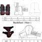 Horse Tendon Boots Set of 4 Open Front & Fetlock Boot for Horses Professional Sport Protection Impact-Absorbing Equine Leg Support for Jumping, Riding, Training (Wine Red, Full)