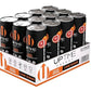 UPTIME Energy Drink, Blood Orange Cane Sugar, 12 Pack, Vitamin C, L Theanine, Calcium, Energy Drinks for Focus Support, 142mg of Natural Caffeine per Serving, Clean, Natural, Non GMO, 12 fl oz Cans