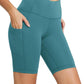 baleaf Women's 8"/ 5"/ 3" Biker Shorts High Waist Yoga Workout Gym Running Volleyball Spandex Shorts with Pockets