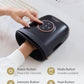 FIT KING Cordless Hand Massager with Compression & Heating, Fingers Wrap Massage for Arthritis Pain and Carpal Tunnel, Large Space for Both Men and Women (Black)