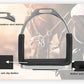 Flex Stainless English Saddle Stirrups Iron Pads Knee Ankle Stress Pain Relief