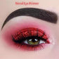 Go Ho Hair and Body Glitter Spray,Red Glitter Spray Dry Powder Makeup for Clothes,Festival Loose Sparkle Powder,Holographic Ultra Fine Resin Glitters for Crafts,10g