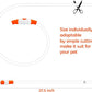 Led Dog Collar, BSEEN USB Rechargeable Flash Dog Necklace Light, Pet Safety Collar Makes Your Beloved Dogs Be Seen at Night for Small Medium Large Dogs(Orange)