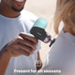 RENPHO Mini Thermal Massage Gun with Heat, Portable Deep Tissue Percussion Massager, Color Silicone Sleeves Travel Size with Carry Case, Mint