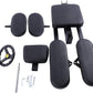 Leg Stretcher, 100kg/220.46lbs Heavy Duty Profi Leg Stretcher Machine Gymnastics Yoga Splits Leg Stretching Flexibility Equipment MMA Training Machine Martial Arts Gear for Home Gym Training Fitness