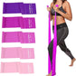 5 Pcs Professional Resistance Bands. Latex-Free, Elastic Band, Work Out Bands, Stretch Bands for Working Out Women or Men, Exercise Bands Set for Physical Therapy, Yoga, Pilates