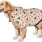 Christmas Gingerbread Men Hoodie,Christmas Cosplay Dog Clothes with Pocket and Hat Winter Clothes Sweaters Small