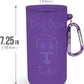 Dog Doo Tube Filled Dog Waste Bag Holders - Reusable Dog Poop Bag Tubes Designed to Keep in Odors and Germs