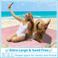 Oversized Turkish Beach Towel Blanket XXL Cotton Sandproof Towels Boho Woven Extra Large Big Sand Free Giant Throw Thick Blankets Huge Quilt XL Picnic Camping Necessities Cloud For Adult Gifts