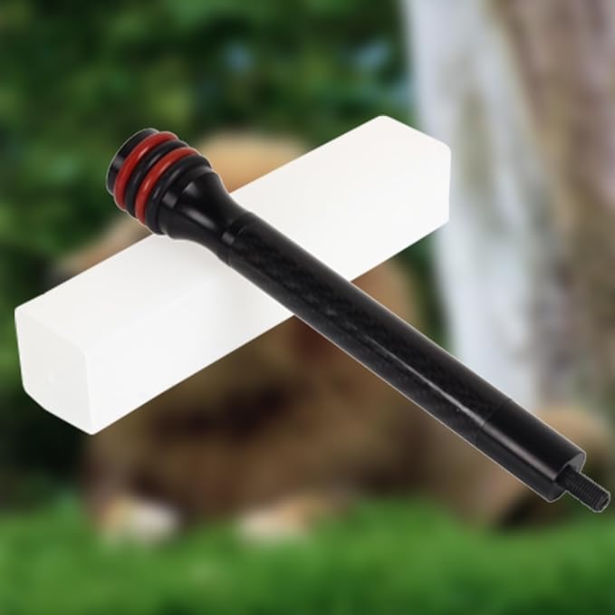 Archery 6″/8″ Bow Stabilizer- Carbon Fiber Bow Balance Bar with Damping System for Compound/Recurve Bow Hunting Archery Accessory Equipment