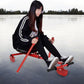 Snow Racer Sled, Modern Ski Scooter Scooter Board Snow Racer Sled up to 176.4lbs for Kids and Adults