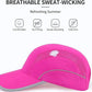 Running Hat Mesh Sports Cap Lightweight Quick Drying Runner Cap for Men Women