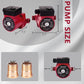 3/4 NPT 110V Hot Water 3-Speed Cast Iron Circulation Pump Circulator Pump