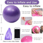Mini Yoga Balls 9 Inch Exercise Pilates Therapy Balance Micropore Ball Barre Equipment for Home Stability Training Physical Core Training