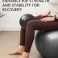 Trideer Pilates Ball - 9 Inch Core Ball for Physical Therapy, Yoga, Stability & Workout - Office & Home Gym