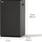 Landen Aquarium Wooden Stand and Cabinet for up to 20 Gal Tank, Fish Reptile Sea Salt Water Tank Stand, Nano Foam Leveling Mat Included, W17.7xD17.7xH31.49 in,Wooden Matte Black Painted(Stand Only)