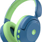 iClever BTH20 Active Noise Cancelling Headphones for Kids, 60H Play Time,Type C Fast Charging, Safe Volume 80dBA, Bluetooth5.4, Award-Winning Kids Headphones Wireless for iPad Tablet Airplane, Blue
