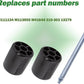 2.5" x 3" Deck Roller with Shaft Rod - Compatible With John D-eere 180, 185, 2025R, 2027R, Z655 (150+ Models) - Replaces M113955 M41644 M111134 210-303 13279