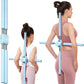 Posture Corrector Yoga Cross Stick - Back Pain Relief for Adult And Child，Back Cross Orthosis Yoga Stick, Improving Hunchback And Chest Back Support Posture, Orthosis Can Stretch 23.6-35.4in