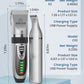 oneisall 2 in 1 Pet Cat & Dog Grooming Kit - Quiet Cordless Dog Clippers & Paw Trimmer for Grooming Pet Hair