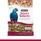ZuPreem Smart Selects Bird Food, Daily Nutrition for Amazons, Cockatoos, and Macaws, Bird Feed Pellets and Seed Blend, Cockatoo Food, Macaw Diet, Made in USA, (Large, 4 lb bag)