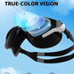 180°Panoramic Swim Goggles Adult, Ultra-Comfort Liquid Silicone Anti-Fog/UV Pool & Outdoor Women Men Youth