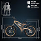aostirmotor 1500W Electric Bike for Adults,Max Speed 31MPH Electric Mountain Bike,48V15Ah Removable Battery,26" Fat tire Electric Bicycles,with Dual Shock Absorber,Shimano 7 Speed