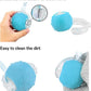 Interactive Cat Toys Ball for Indoor Cats, Automatic Agile Rolling Cat Ball with Elastic Mesh Tail, Bird Chirping & Motion Activated, 2 Tail Accessories, Kitten Toy for Bored (Blue)