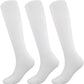 Fitliva Knee High Long Sports Socks Unisex Multicolor 3/6/12 Pairs