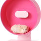 Quiet Hamster Wheel 10.2 Inch Dual-Bearings Silent Small Animals Running Exercise Wheel Height Adjustable for Syrian Hamsters, Gerbils, Rats, or Other Small Pets, Raspberry Pink