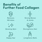 Further Food Unflavored Collagen Peptides Powder Stick Packs, Grass-Fed Pasture-Raised Hydrolyzed Type 1 & 3 Protein, Gut Health + Joint, Hair, Skin, Nails, Paleo Keto Sugar-Free 8.47 oz