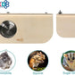 Chinchilla Wooden Platform Set, Pet Cage Platform with Feeding Bowl, Small Animals Cage Accessories for Chinchilla Squirrel Gerbil Suger Glider Hamsters (Feeding Platform + Small Platform)