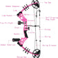 Youth Compound Bow Set 15-45 Lbs for Teens and Beginner, Package with Archery Hunting Equipment, Max Speed 260fps, Adjustable, Right Hand