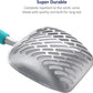WePet Cat Litter Scoop, Aluminum Alloy Sifter, Kitty Metal Scooper, Deep Shovel with Diagonal Sifting Hole, Long Handle, Kitten Poop Lifter for Litter Box, Large Size, Turkish Blue Handle