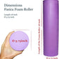 Small Size Low-Medium Density EVA 4 Inch Foam Roller for Back &Leg Pain; Sore Muscle Recovery; Trigger Point Massage Roller Ø3.75x18inch Physical Therapy; Helps as Spine Cracker Stretcher
