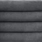 JML Microfiber Towels, Bath Towel Set 4 Pack, 27" x 55" - Super Absorbent, Fast Drying Bathroom Towel for Hair, Swimming, Fitness, Sport, Yoga -Grey