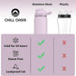 Chill Oasis Water Bottle | Compatible With Popular Flavor Cartridges | BPA Free, Leak Proof, Double-Walled Vacuum Insulated Stainless Steel, and Dishwasher Safe | Cold for 24 Hours (Lavender, 12oz)