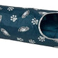 NFL Philadelphia Eagles Cat Tunnel Tube Toy with Plush Football Catnip and Feathers Collapsible Tunnel for Cats to Play, Peek and Hide, Sporty & Fun Cat Tunnel Toy with Team Logo All-Over Design!